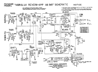 Fender Vibrolux-Reverb-AB568 - Schematic